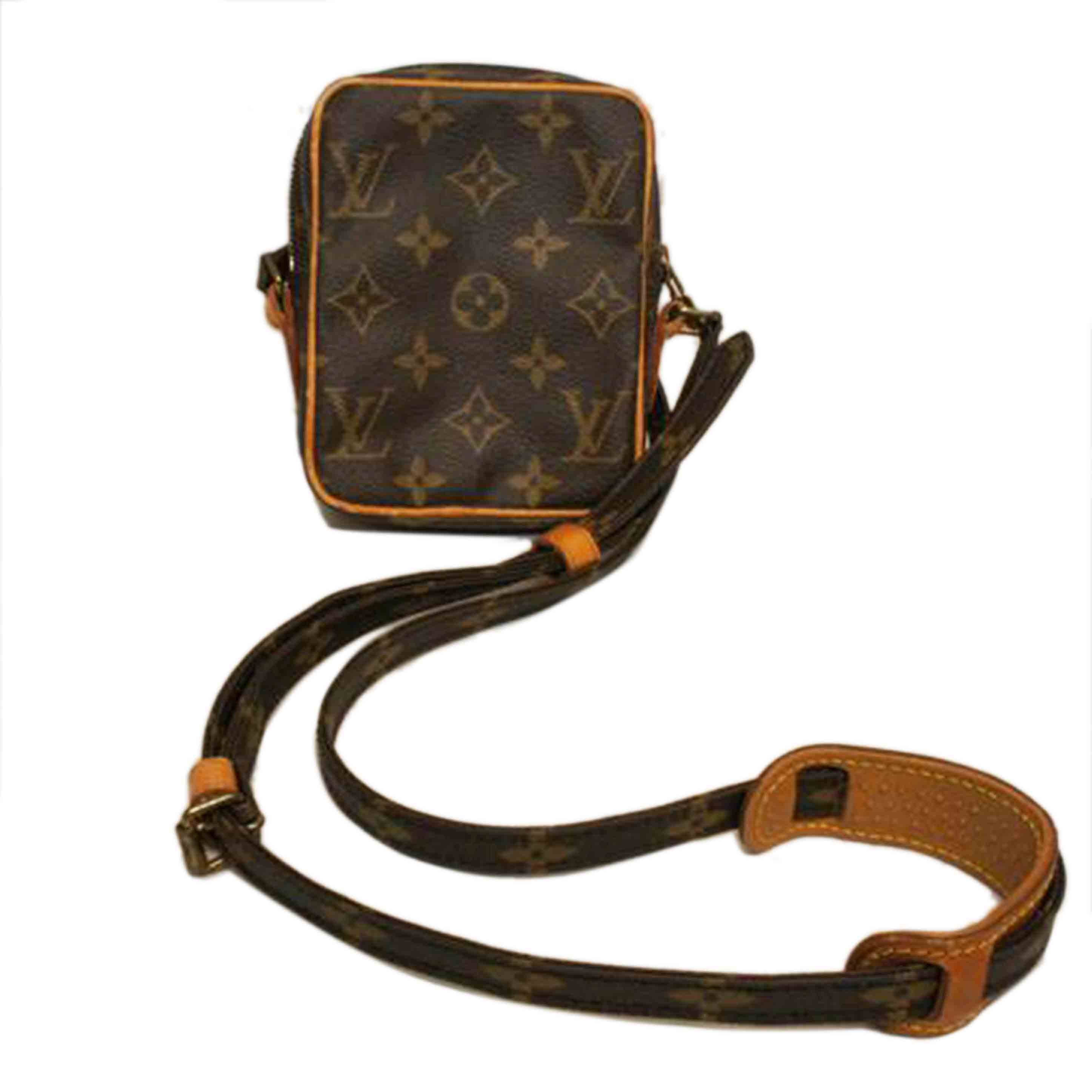 LOUIS VUITTON ルイヴィトン ルイ・ヴィトン ビトン ショルダーバッグ ハンドバッグ トートバッグ ブラウン メンズ レディース 定番 人気 LV 斜め掛け 肩がけ/ミニダヌーブ/モノグラム/M45268//873**/ABランク/92