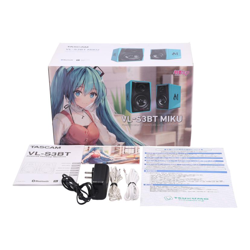 TASCAM タスカム /パワードモニタースピーカー/VL-S3BT MIKU//210800290/Aランク/77