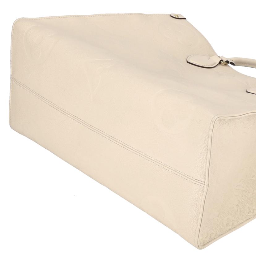 LV ルイヴィトン/オンザゴーGM/アンプラント/クレーム/M45081//DU5***/SAランク/75