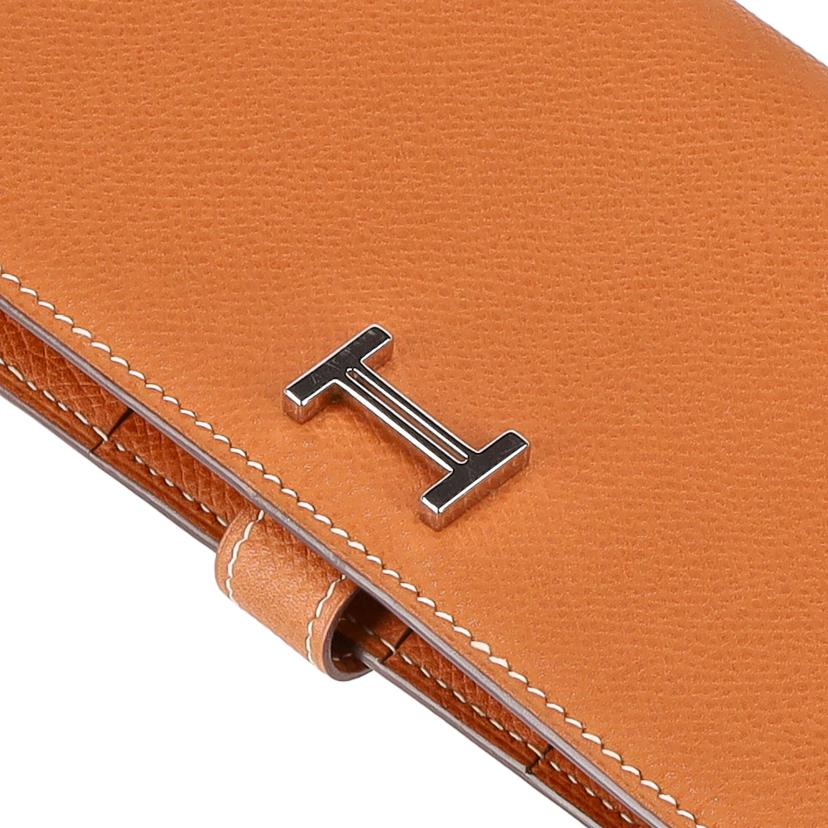 HERMES エルメス/ベアン/ヴォーエプソン/シルバー金具//□I **/Aランク/75