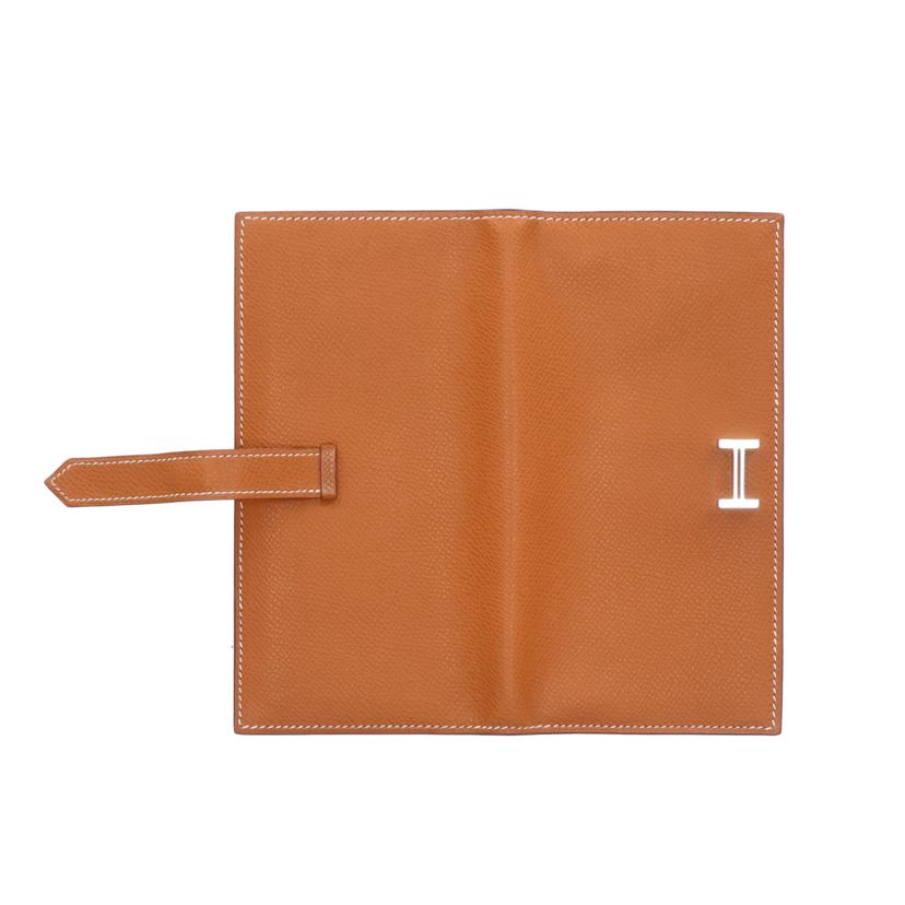 HERMES エルメス/ベアン/ヴォーエプソン/シルバー金具//□I **/Aランク/75