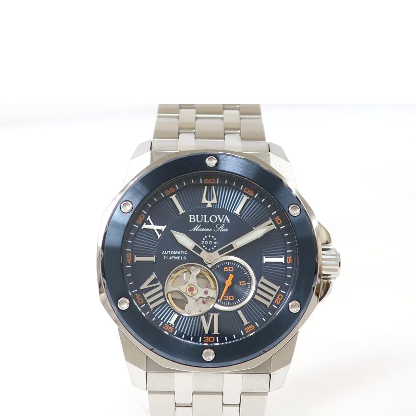 BULOVA ブローバ/メカニカル マリンスター オートマチック/98A302//442******/Aランク/65