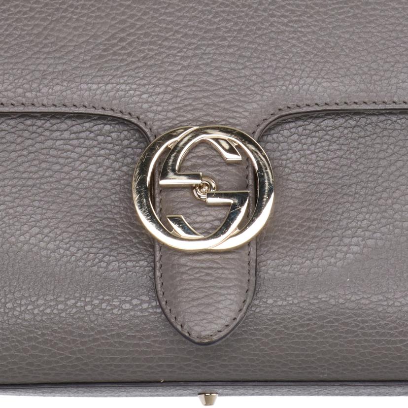 GUCCI グッチ/インターロッキングGチェーンショルダーバッグ/510302//493***/Bランク/85