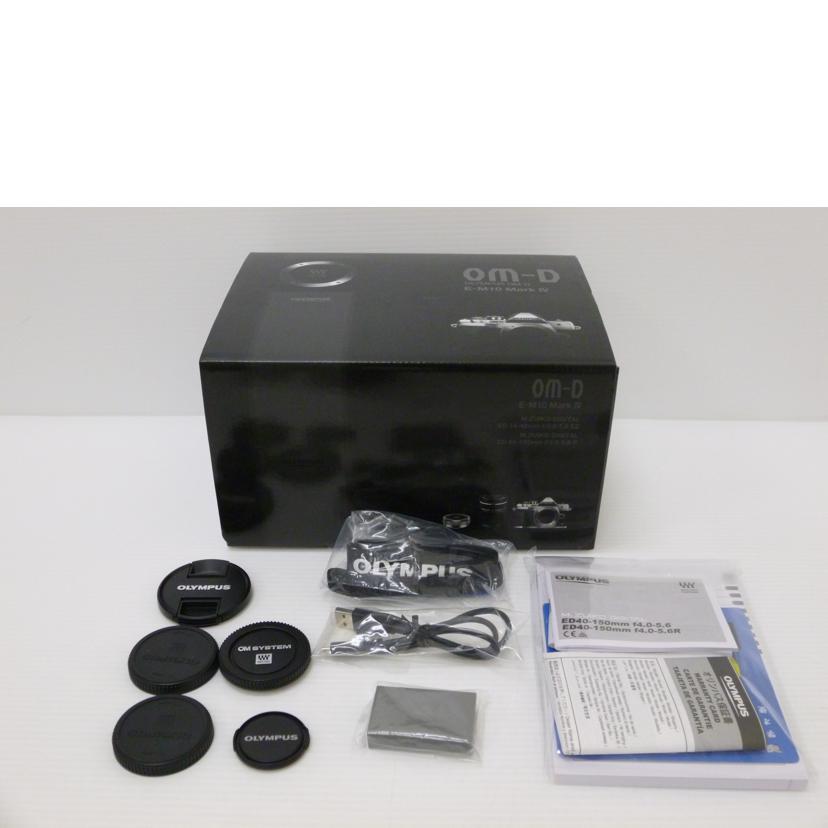 OLYMPUS オリンパス/OM-D E-M10MarkIVEZダブルズーム/OM-D E-M10MarkⅣ//BJHA22528/ABランク/88