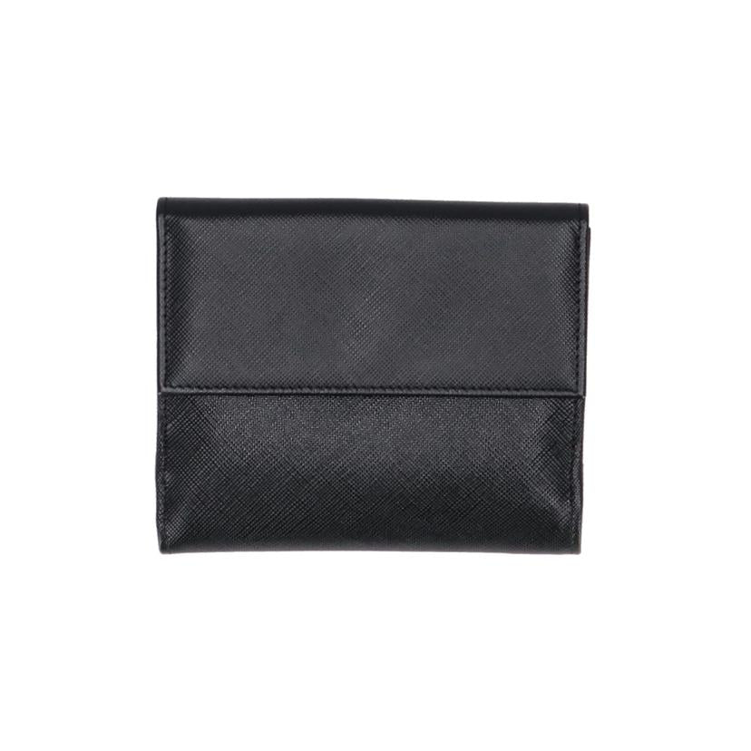 Salvatore Ferragamo サルヴァトーレ フェラガモ/ガンチーニ レザー 二つ折り財布/ブラック/AQ-220773//Sランク/01