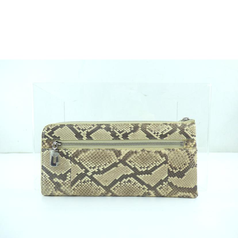 ダイアモンドパイソン革長財布/S-971PY//Aランク/64