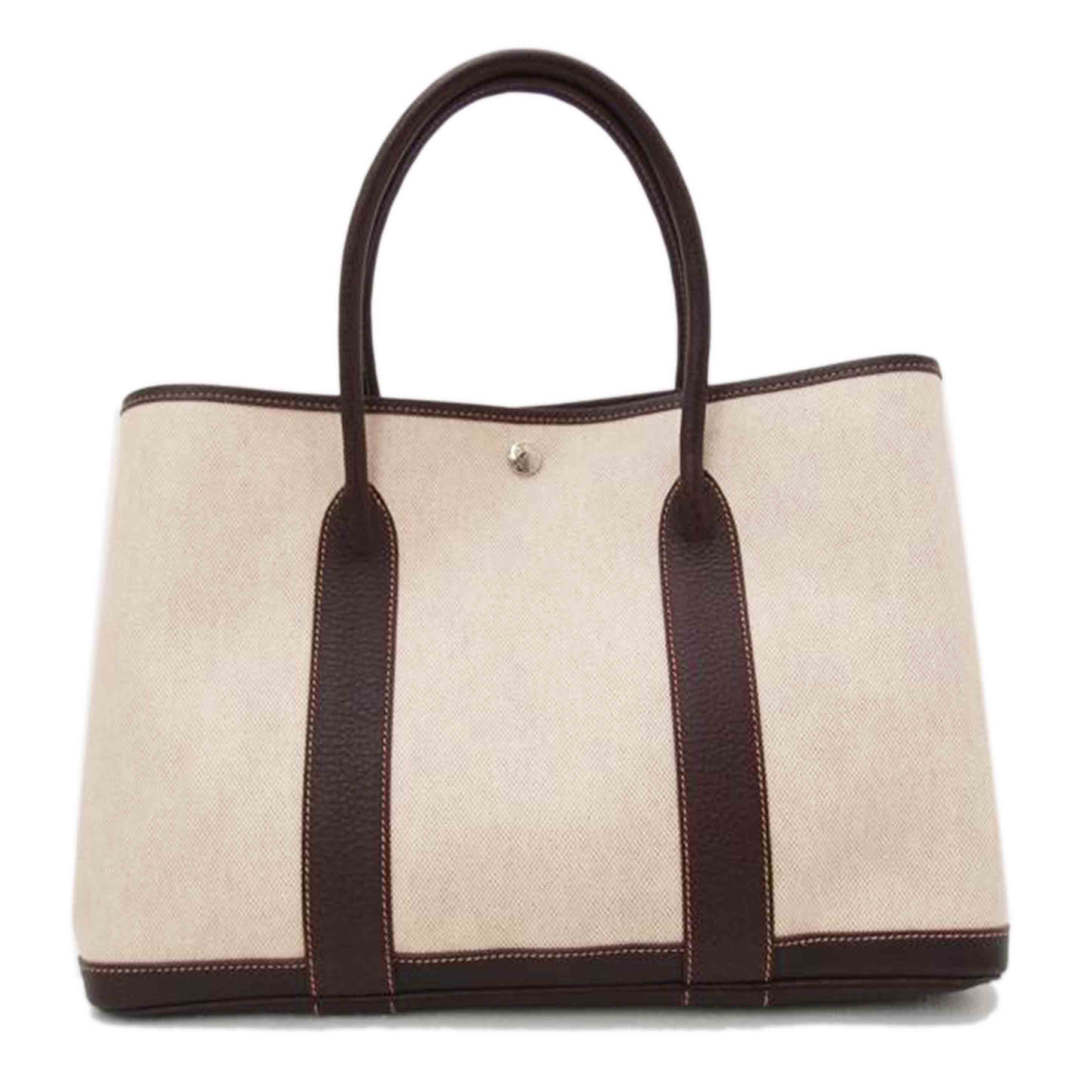 HERMES エルメス/ガーデンパーティPM/トワルアッシュ//□F刻*******/Aランク/69