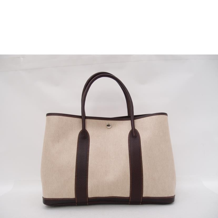 HERMES エルメス/ガーデンパーティPM/トワルアッシュ//□F刻*******/Aランク/69