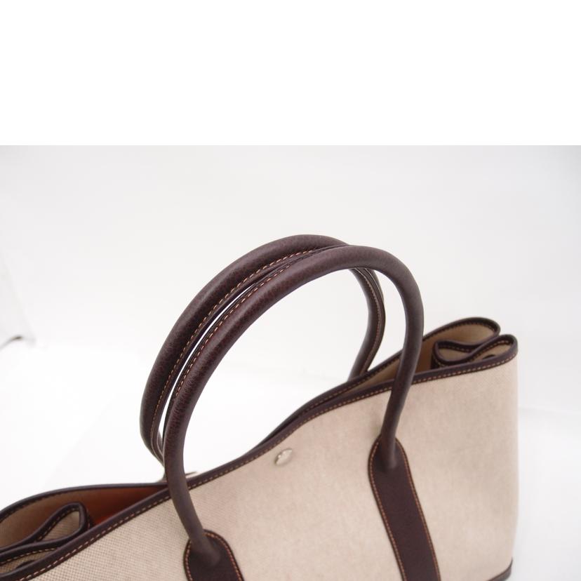 HERMES エルメス/ガーデンパーティPM/トワルアッシュ//□F刻*******/Aランク/69