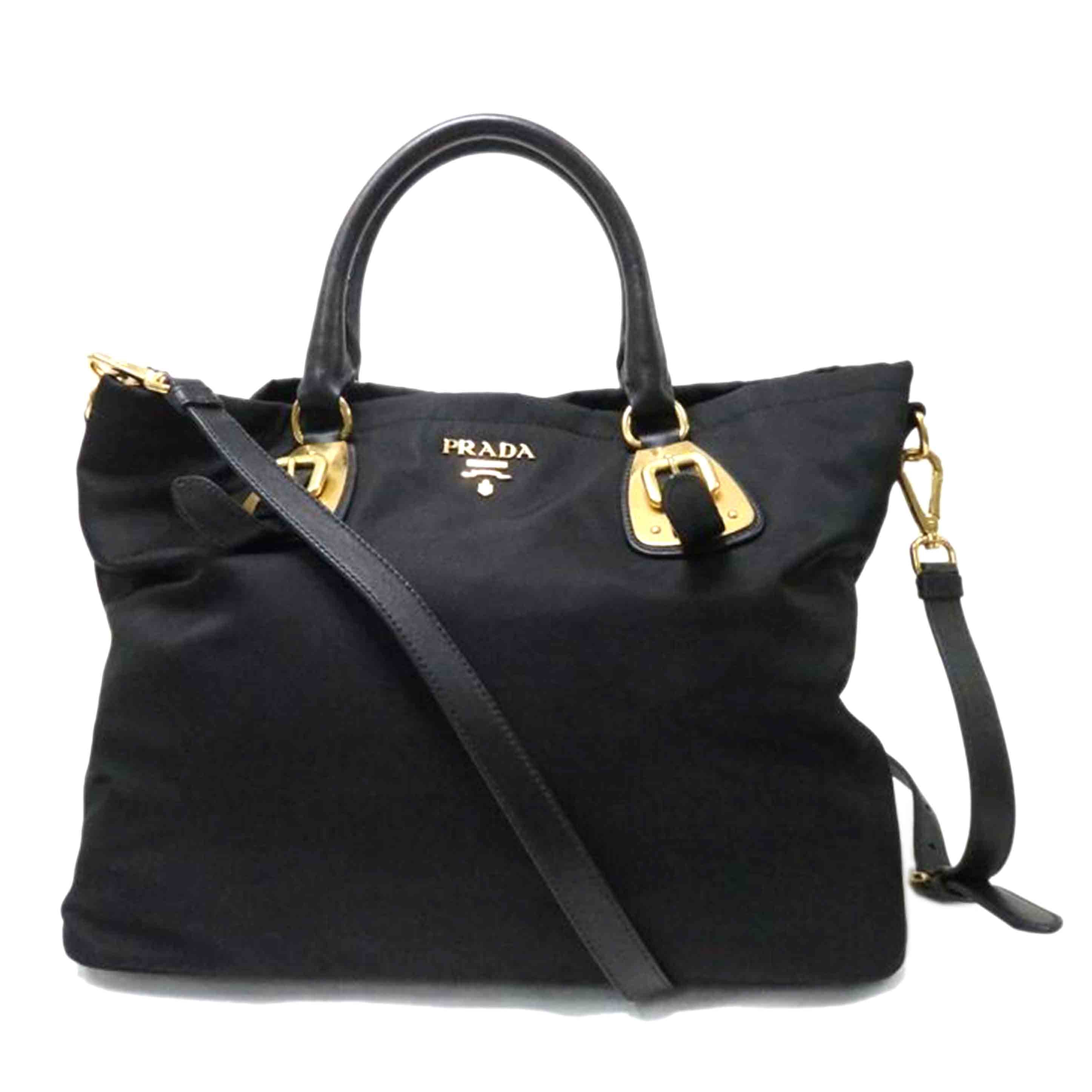 PRADA プラダ/2wayナイロンハンドバッグ/黒/BN1902//165/ABランク/84