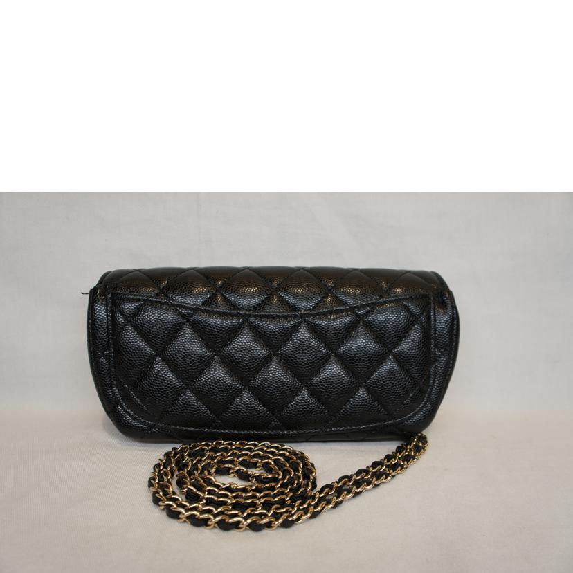 CHANEL シャネル/キャビアスキンチェーンショルダー/メガネケース//316*****/SAランク/92