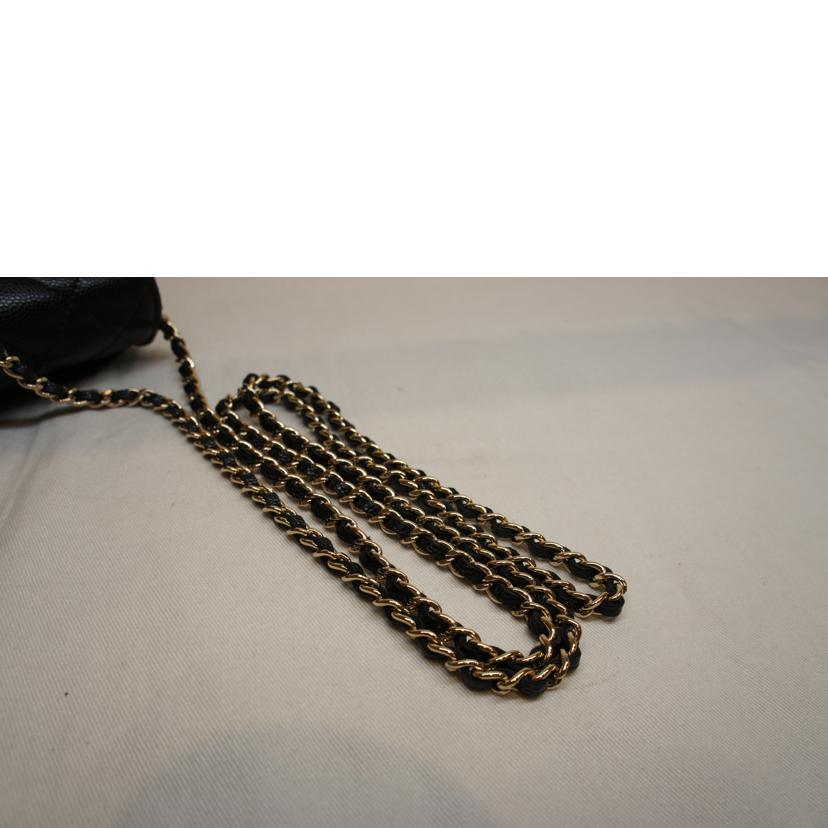 CHANEL シャネル/キャビアスキンチェーンショルダー/メガネケース//316*****/SAランク/92