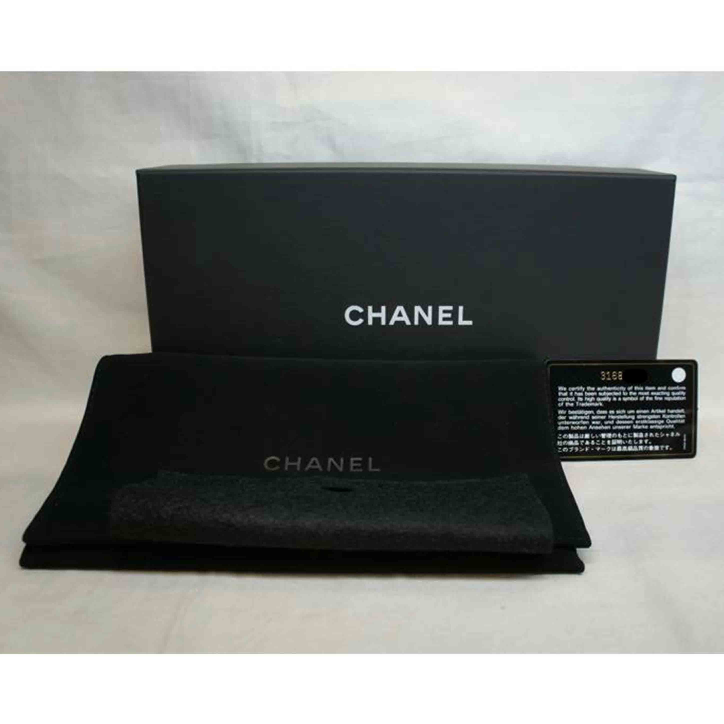 CHANEL シャネル/キャビアスキンチェーンショルダー/メガネケース//316*****/SAランク/92