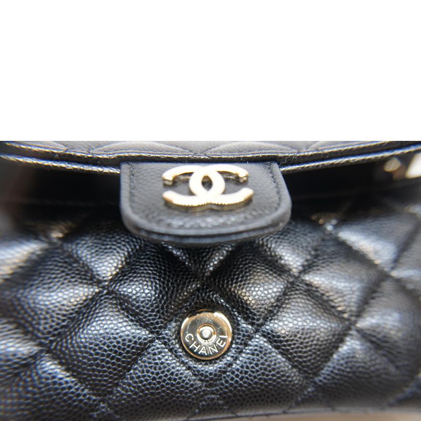 CHANEL シャネル/キャビアスキンチェーンショルダー/メガネケース//316*****/SAランク/92
