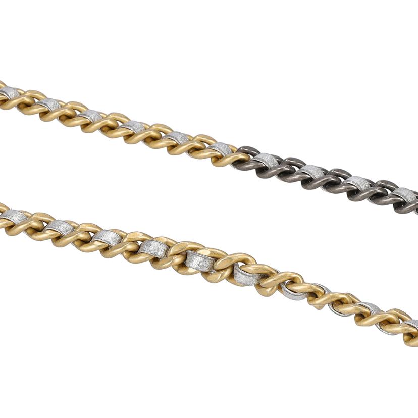 CHANEL シャネル/シャンネル19ラウンドチェーンショルダー/シルバー//ABランク/75