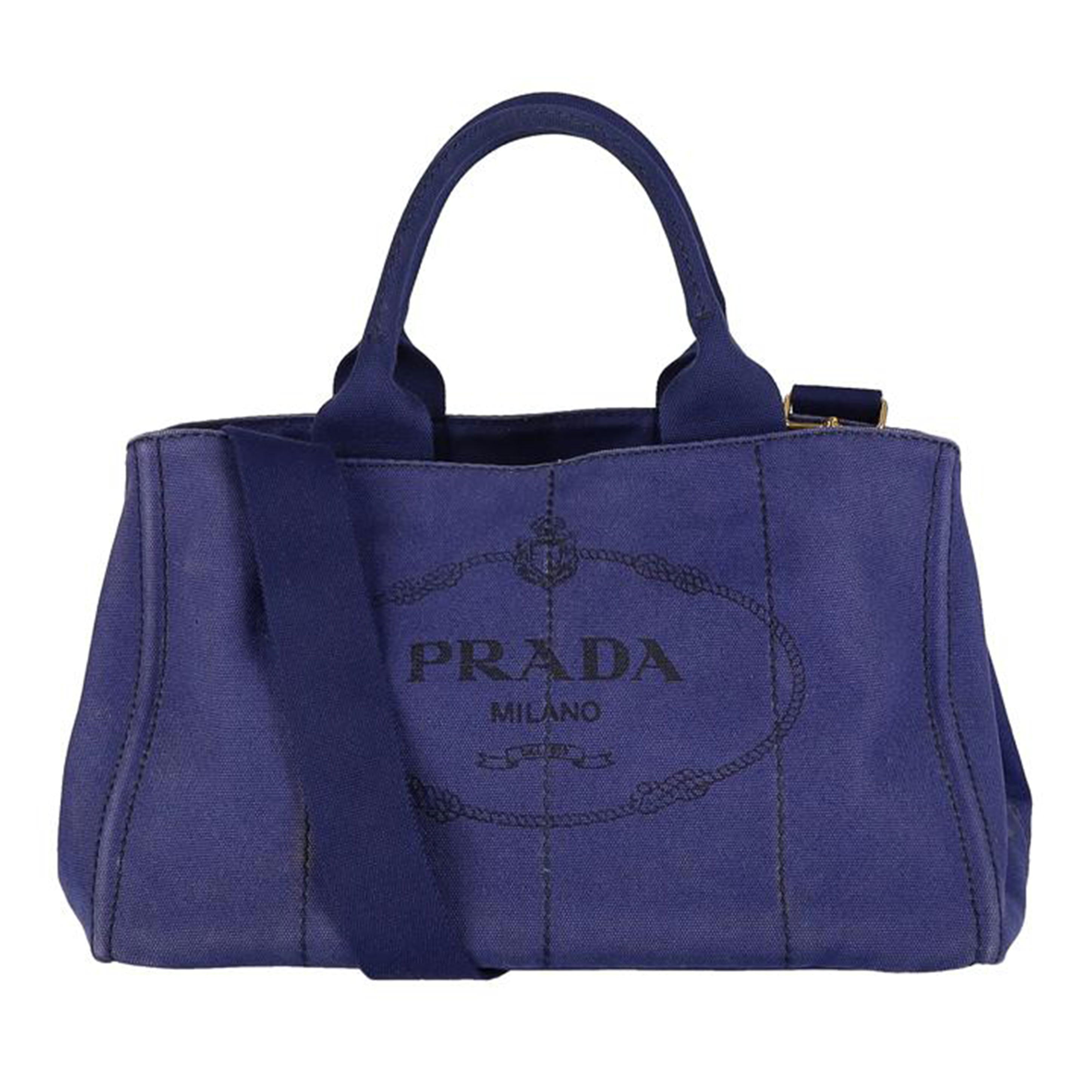 PRADA プラダ/CANAPA BLUETTE/BN2642//162/Bランク/38