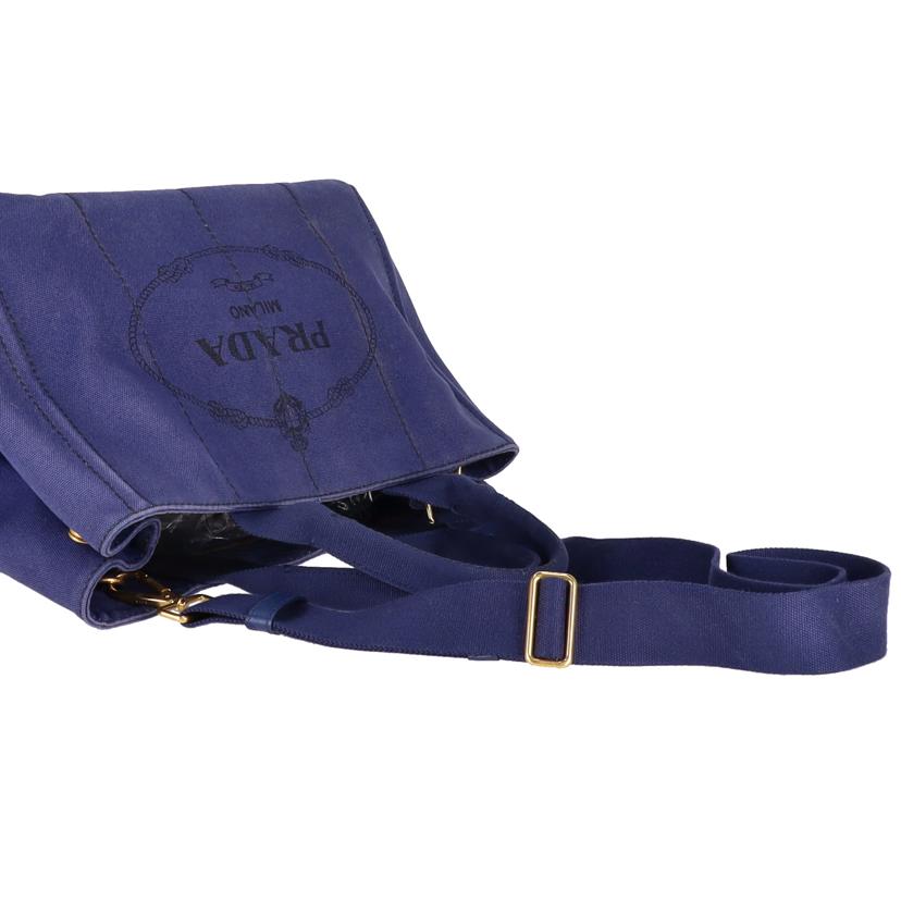 PRADA プラダ/CANAPA BLUETTE/BN2642//162/Bランク/38