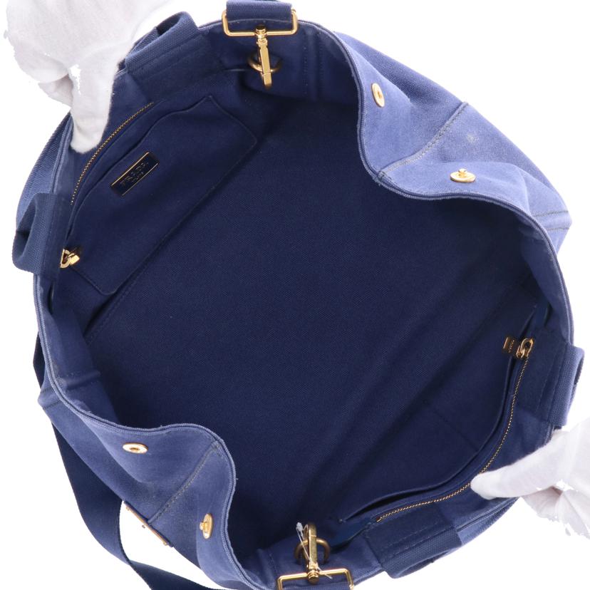 PRADA プラダ/CANAPA BLUETTE/BN2642//162/Bランク/38