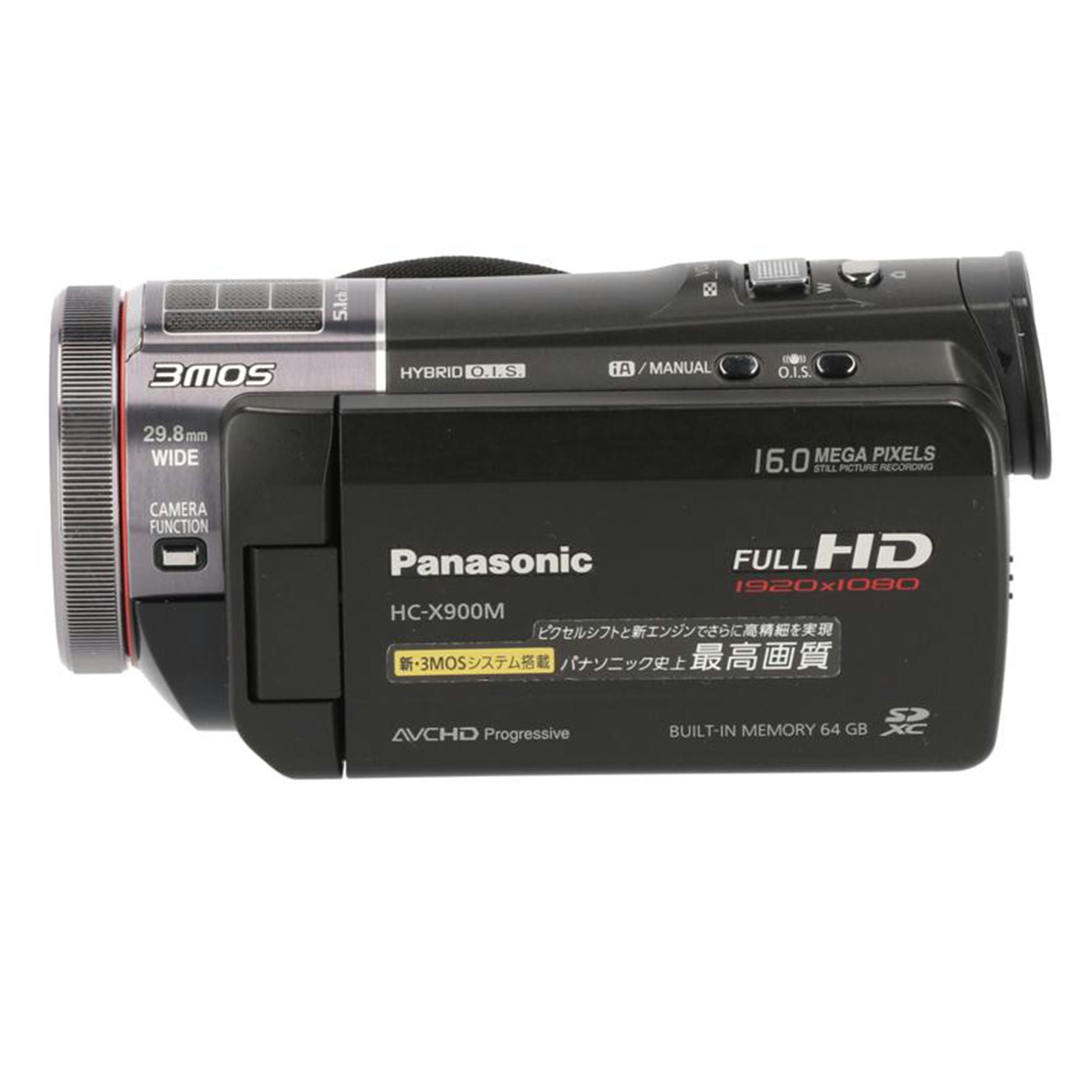 Panasonic パナソニック/ビデオカメラ/HC-X900M//VE2440093/Cランク/62