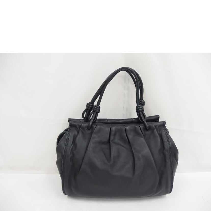 LOEWE ロエベ/LOEWE ナッパアイレレザーバック/ブラック//Bランク/82