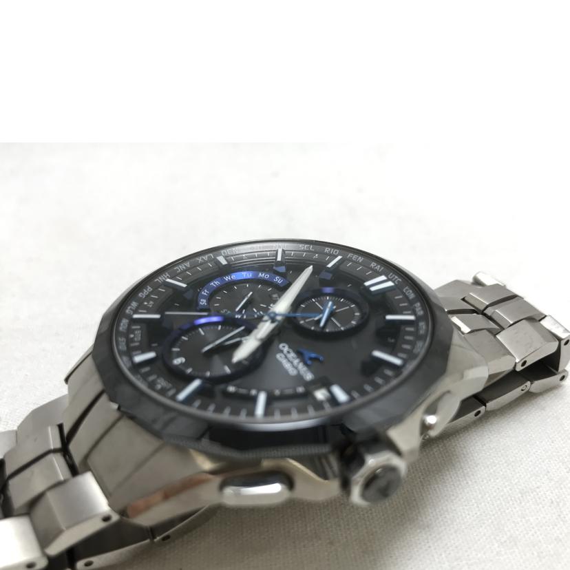 CASIO カシオ/OCEANUS Manta 電波ソーラー/OCW-S3001-1AFJ//440***/ABランク/51