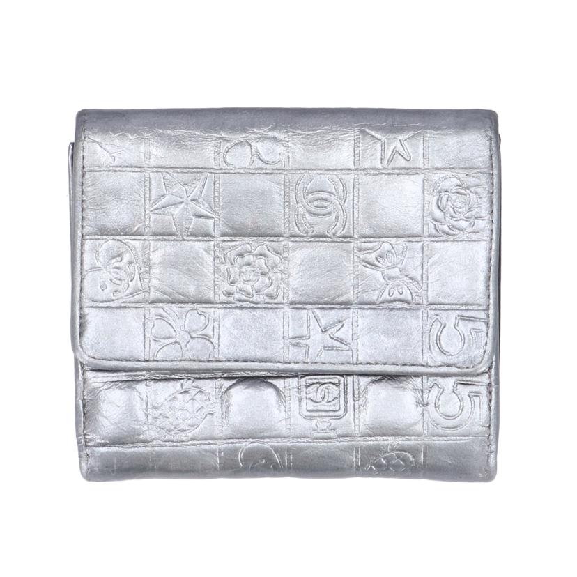 CHANEL シャネル/レザー2つ折り財布//107*****/Bランク/19