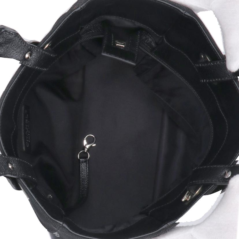 CHANEL シャネル/パリビアリッツトートPM/ブラック//178*****/Aランク/75