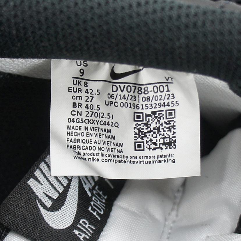 NIKE ナイキ/AIR FORCE 1 '07/DV0788-001//SAランク/05