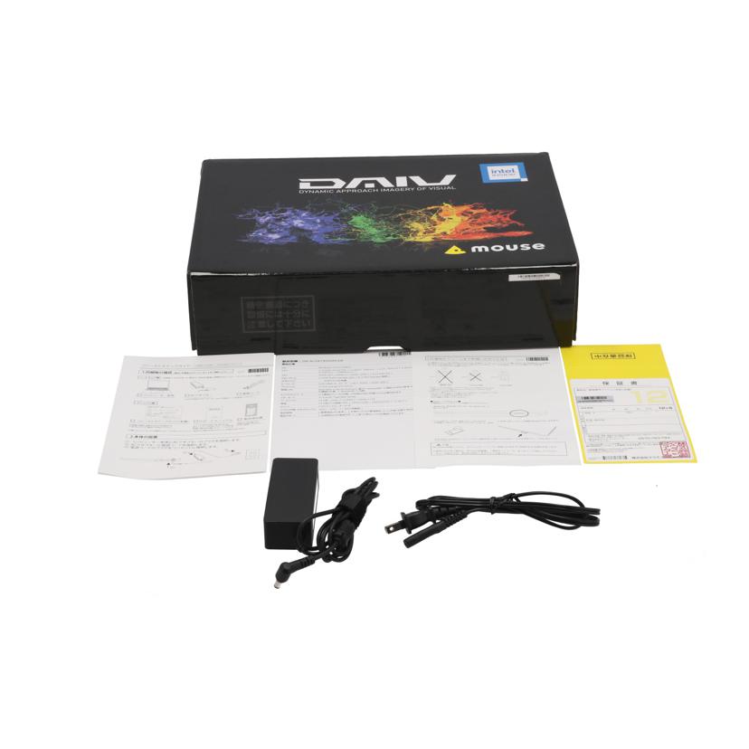 Mouse マウス/Win11ノートPC/DAIV/DA-N-H473SIXIPLZN//PH4TUX12214500178/Bランク/09