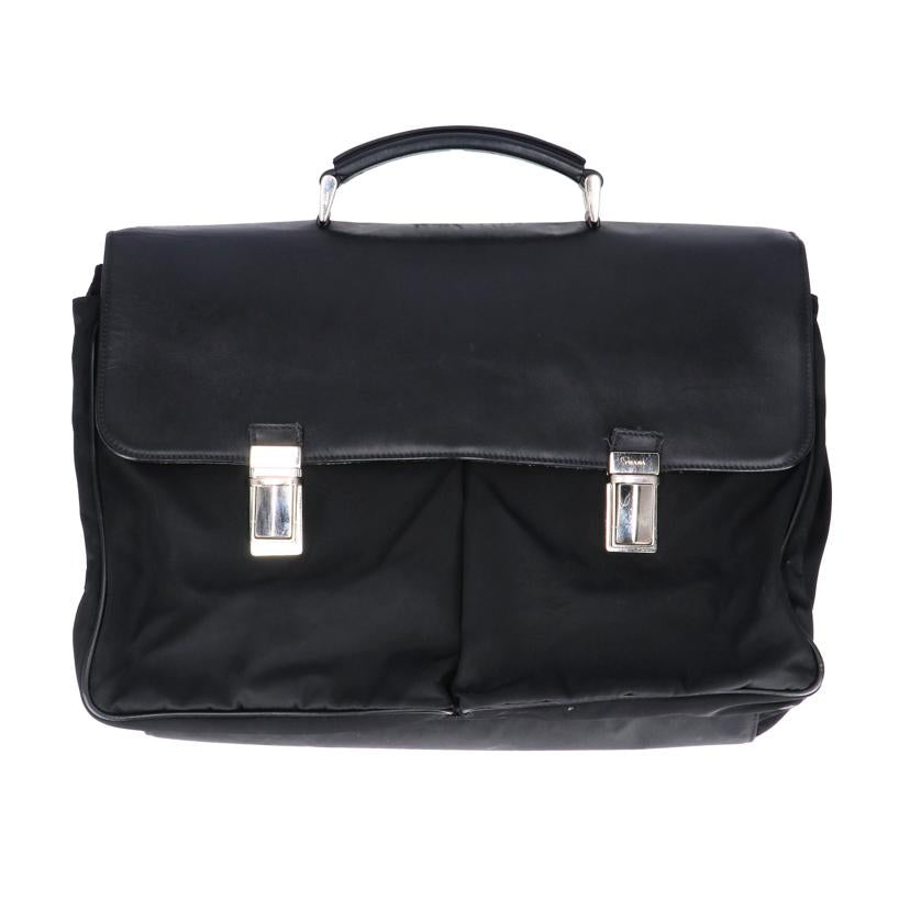 PRADA プラダ/TESSUTO+VITEL NERO/VR0022//49/Bランク/38