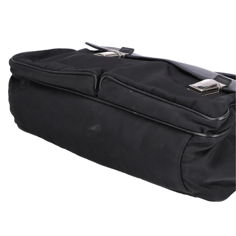 PRADA プラダ/TESSUTO+VITEL NERO/VR0022//49/Bランク/38