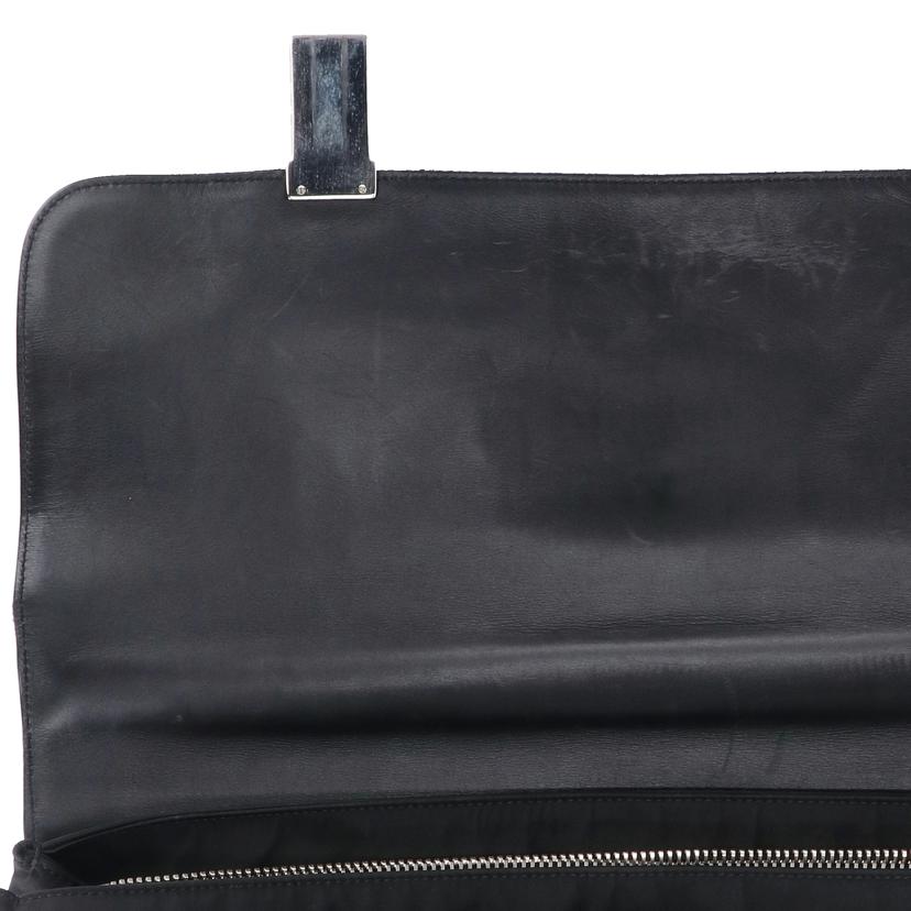 PRADA プラダ/TESSUTO+VITEL NERO/VR0022//49/Bランク/38