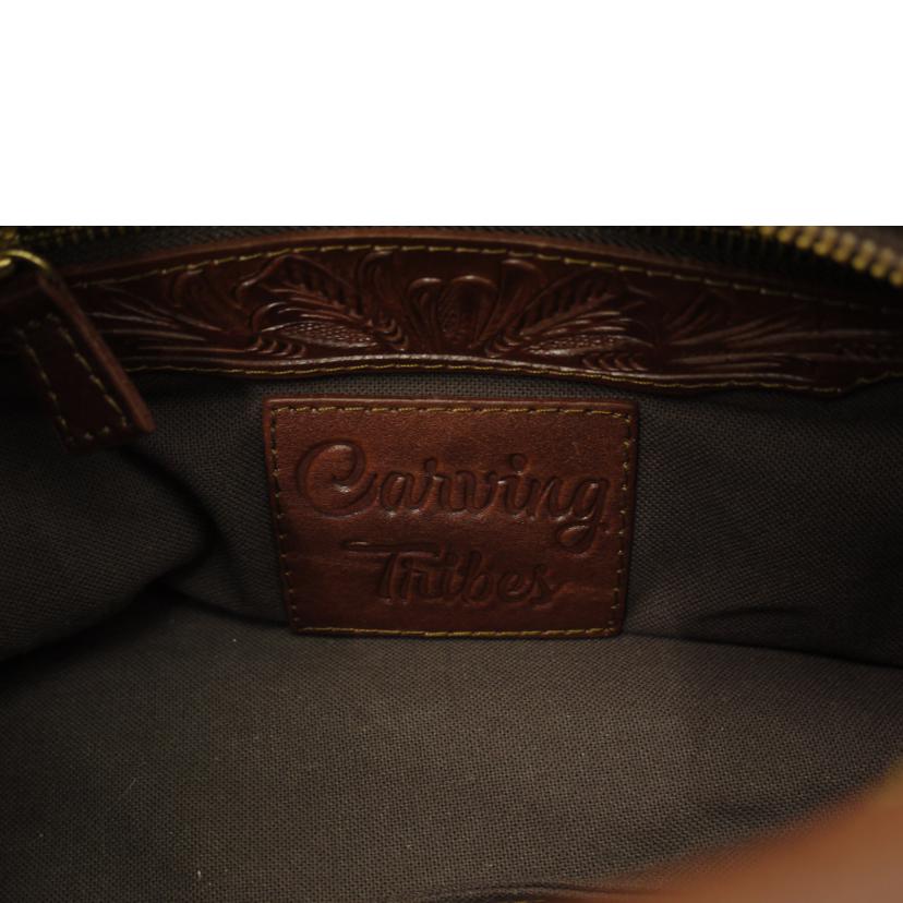 CARVING TRIBES カービングトライブス/CARVING TRIBES 2WAYレザーミニボストン//SAランク/69