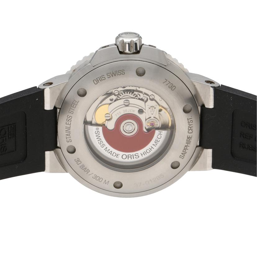 ORIS オリス/アクイスデイト/グリーン/自動巻き/7330//370****/Aランク/19
