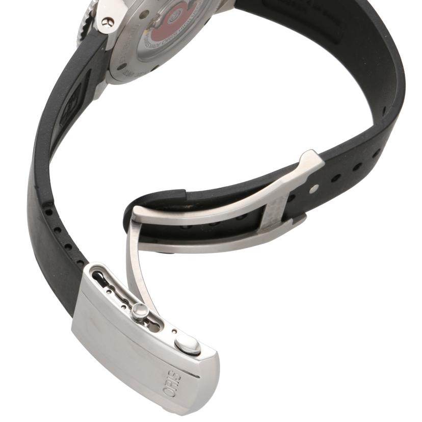ORIS オリス/アクイスデイト/グリーン/自動巻き/7330//370****/Aランク/19