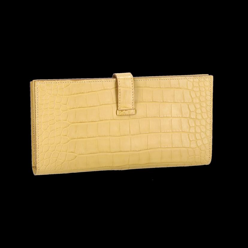 HERMES エルメス/ベアンスフレ/アリゲーター/ミエル/048601CK//Z(2*****/Aランク/82