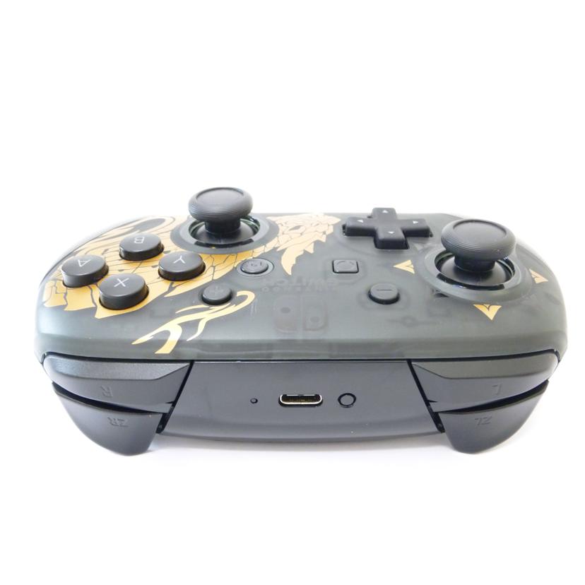 nintenso 任天堂/スイッチProコントローラー/モンハンライズエディション/HAC-A-FSSKN//R1NN2A0/ABランク/88