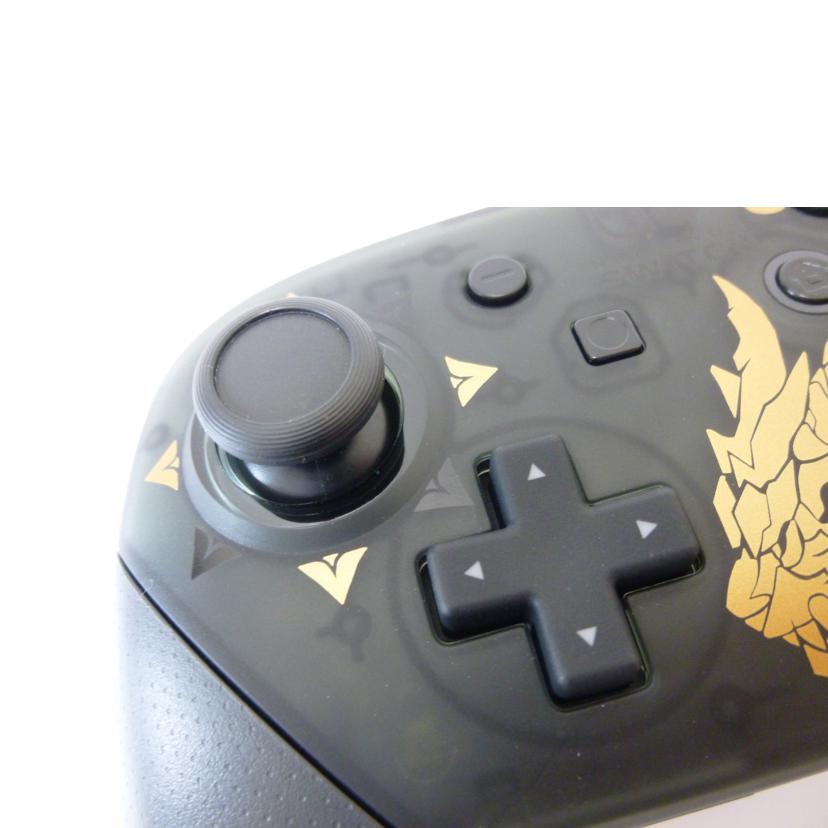 nintenso 任天堂/スイッチProコントローラー/モンハンライズエディション/HAC-A-FSSKN//R1NN2A0/ABランク/88