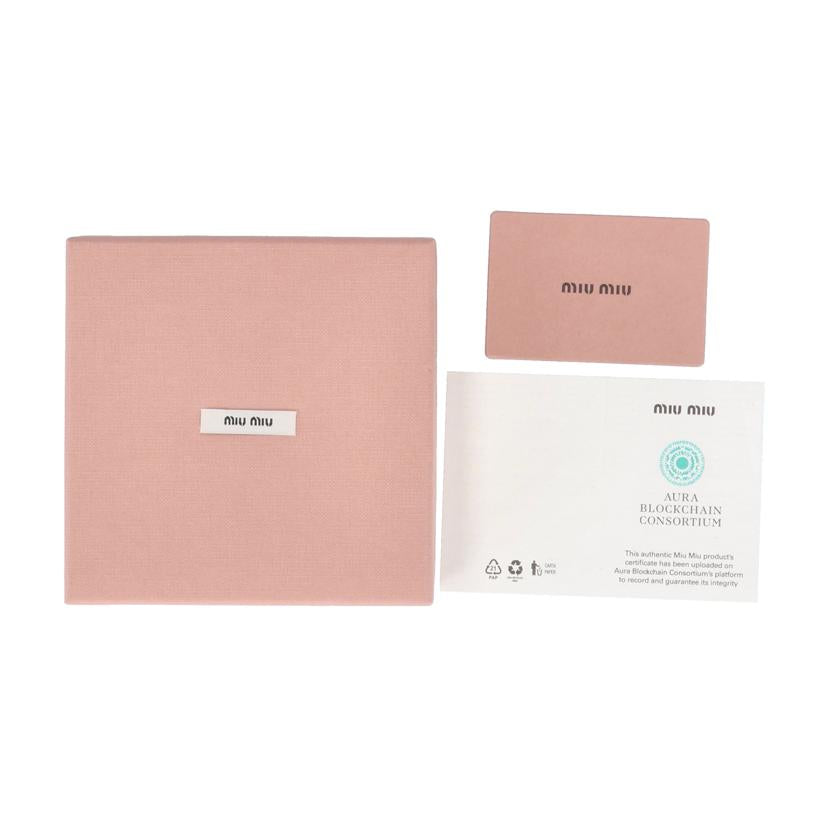 miumiu ミウミウ/シュシュ/エメラルドグリーン//SAランク/91