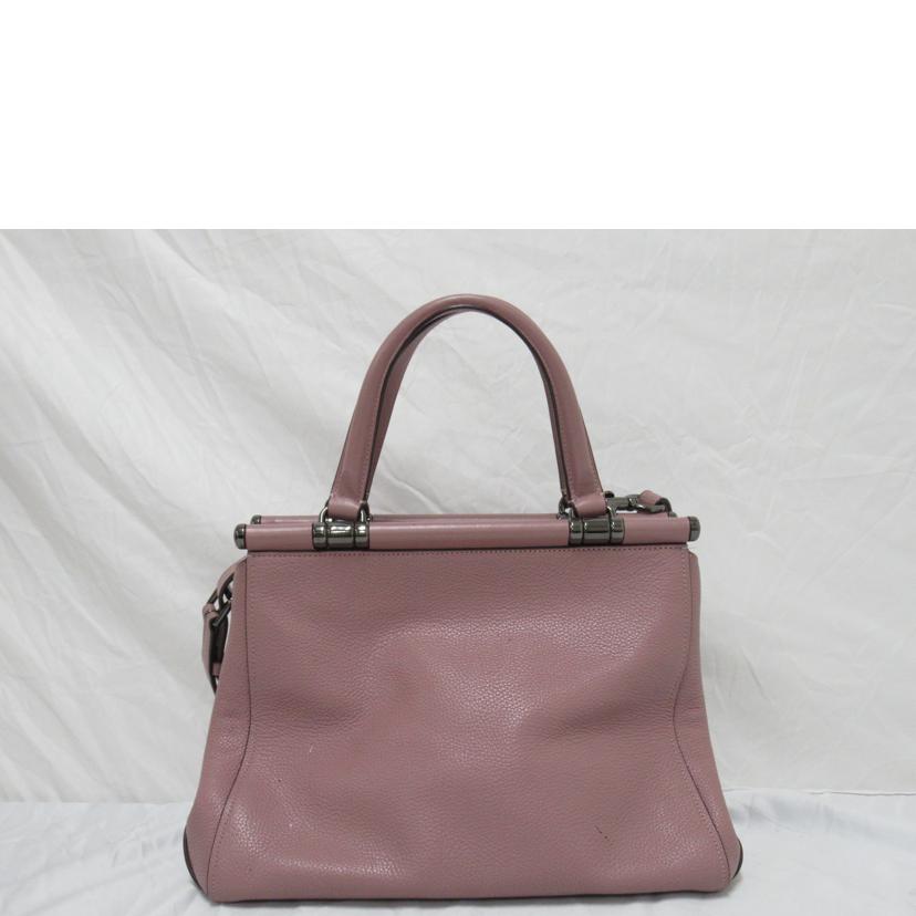 COACH/2wayバッグ/レザー/21343//H17**/Bランク/63