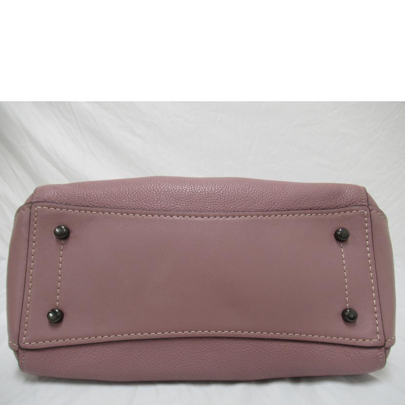 COACH/2wayバッグ/レザー/21343//H17**/Bランク/63