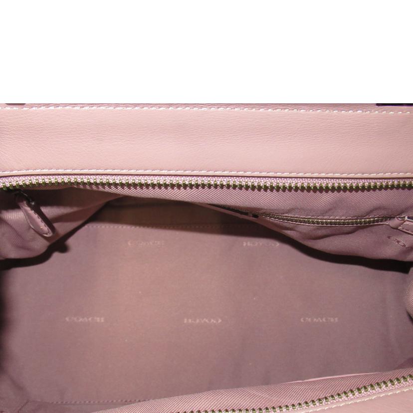 COACH/2wayバッグ/レザー/21343//H17**/Bランク/63