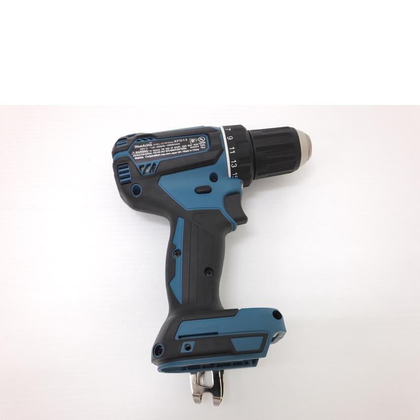 makita makita/ドライバードリル/本体のみ/XFD13//740726/ABランク/88