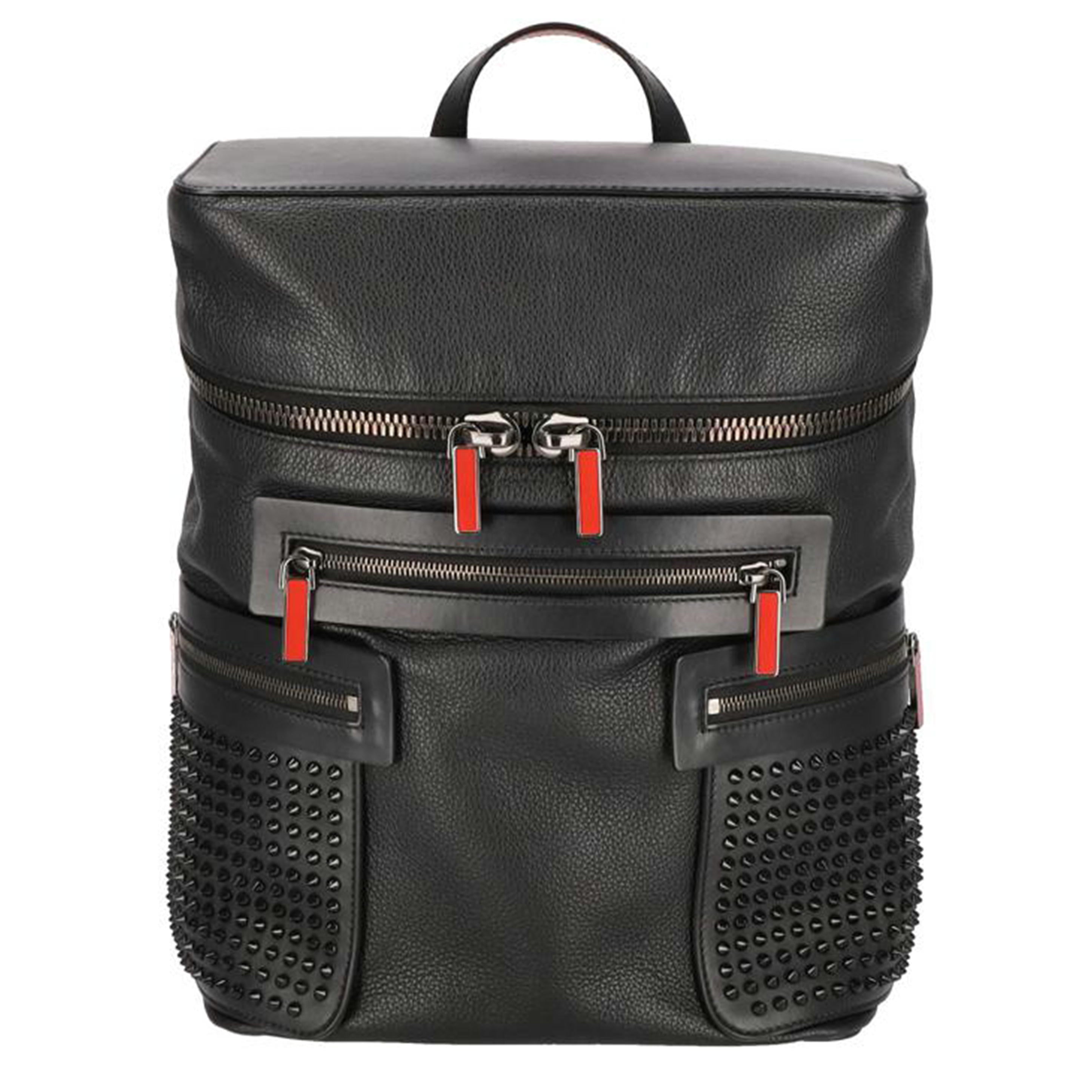 C.Louboutin クリスチャンルブタン/スタッズレザーバックパック//Aランク/38