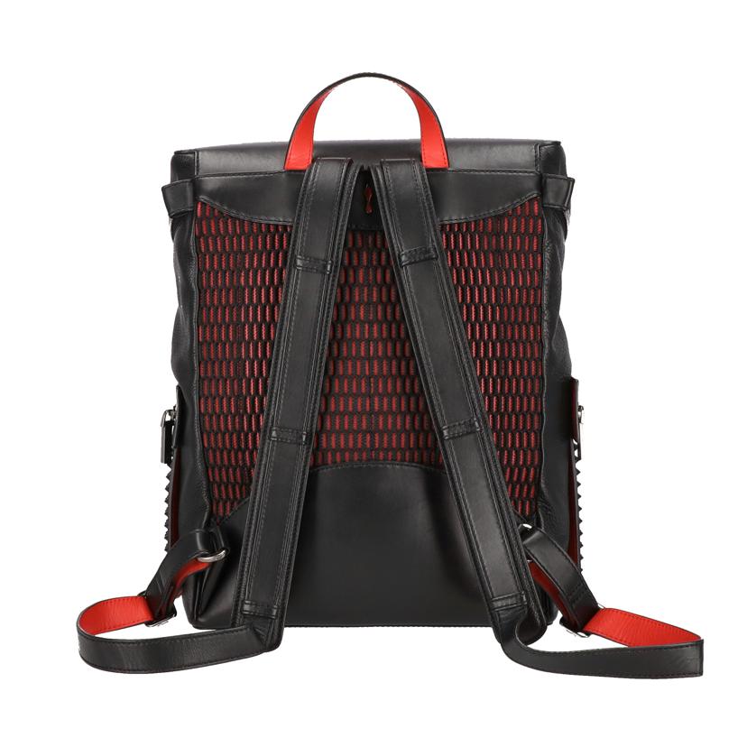 C.Louboutin クリスチャンルブタン/スタッズレザーバックパック//Aランク/38