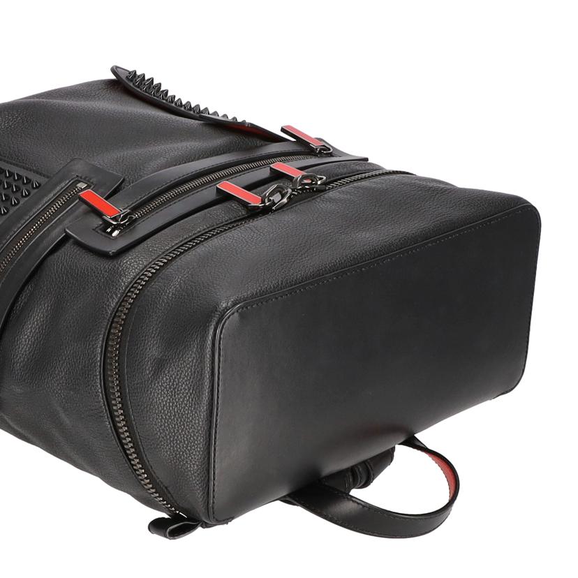 C.Louboutin クリスチャンルブタン/スタッズレザーバックパック//Aランク/38