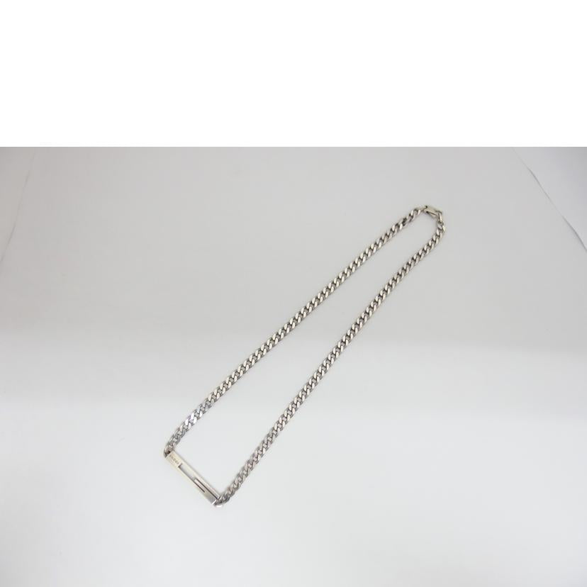 GUCCI グッチ/925カットアウトGネックレス//☆738FI/ABランク/18