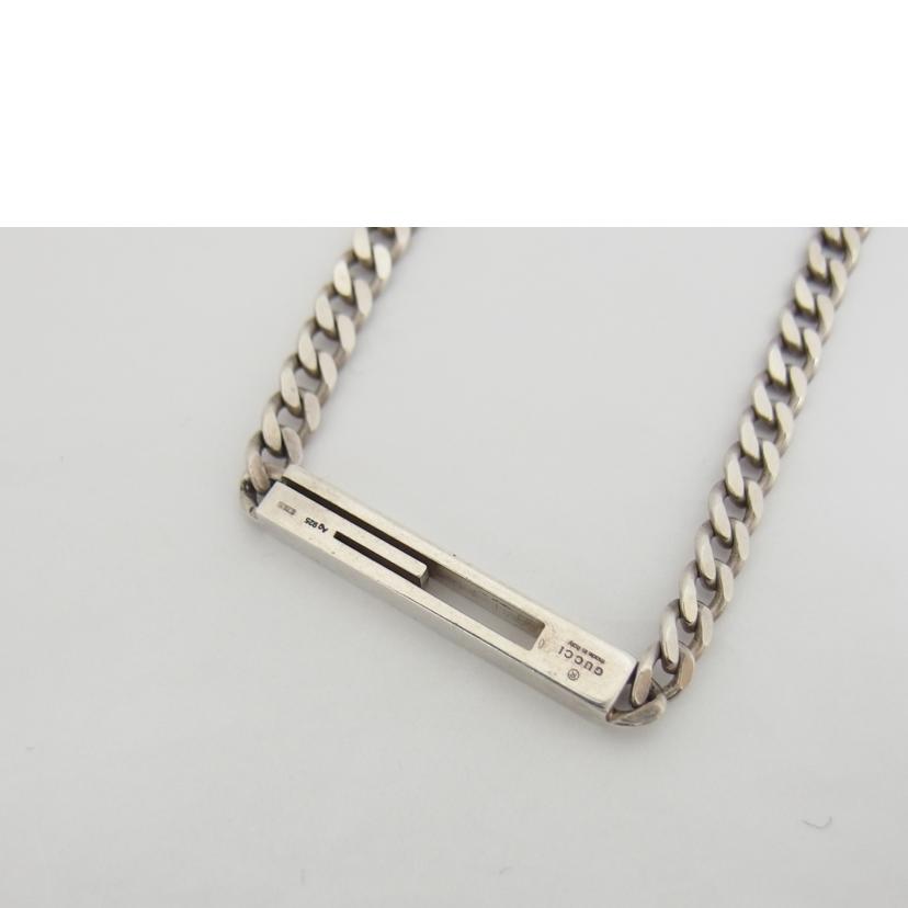 GUCCI グッチ/925カットアウトGネックレス//☆738FI/ABランク/18