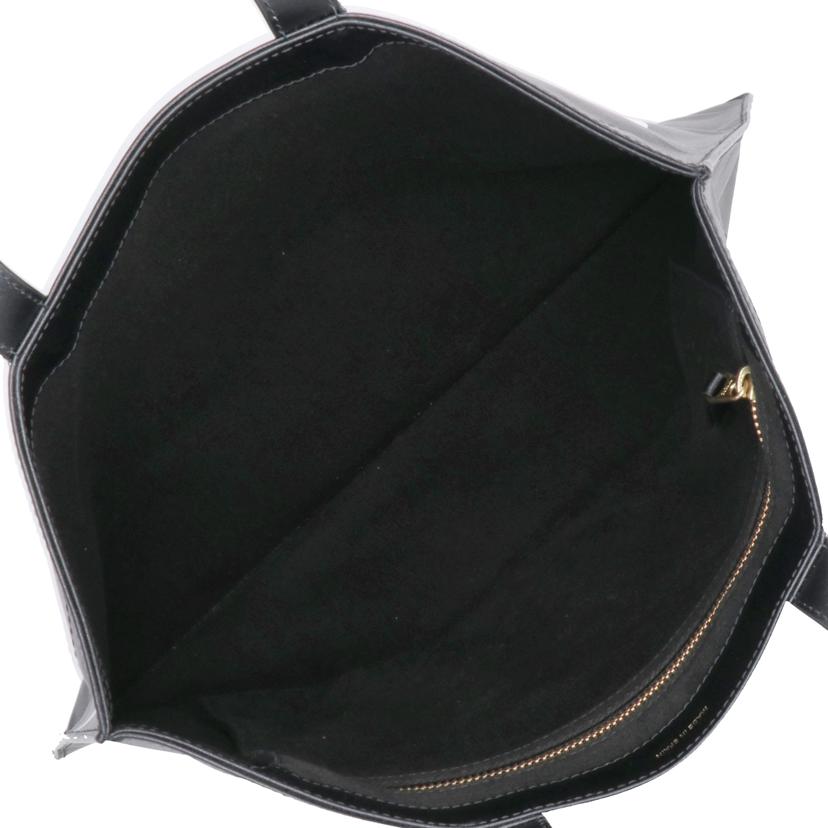 COMMEdesGARCONS20%UP/ヒュージロゴ レザートートバッグ//Aランク/70