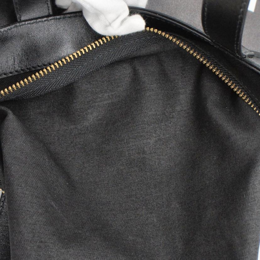 COMMEdesGARCONS20%UP/ヒュージロゴ レザートートバッグ//Aランク/70